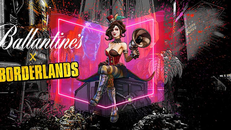 BORDERLANDS’ MAD MOXXI HIRED AS CHIEF GALACTIC EXPANSION OFFICER (CGEO) BY BALLANTINE’S SCOTCH WHISKY