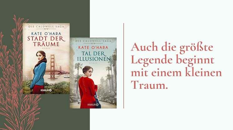 Kate O'Haras große Familiensaga um eine Reeder-Dynastie - eine der spannendsten Epochen Kaliforniens