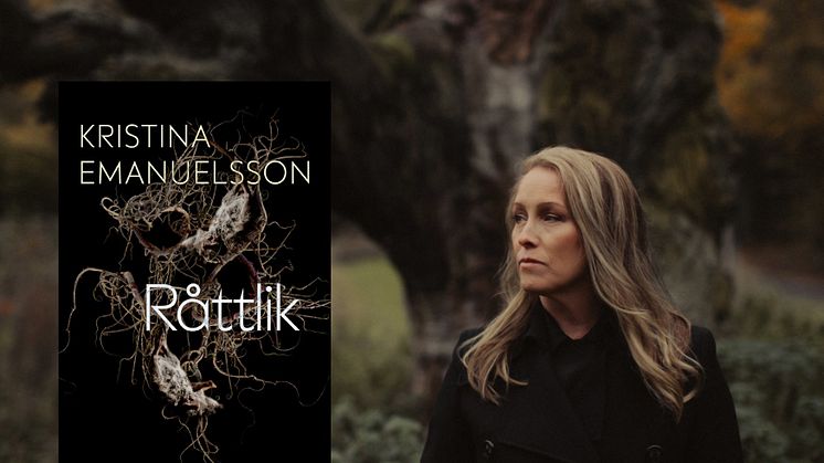 Kristina Emanuelsson, aktuell med deckaren Råttlik