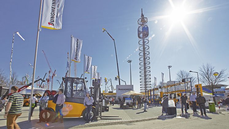 Jungheinrich ställer ut på bauma 2016