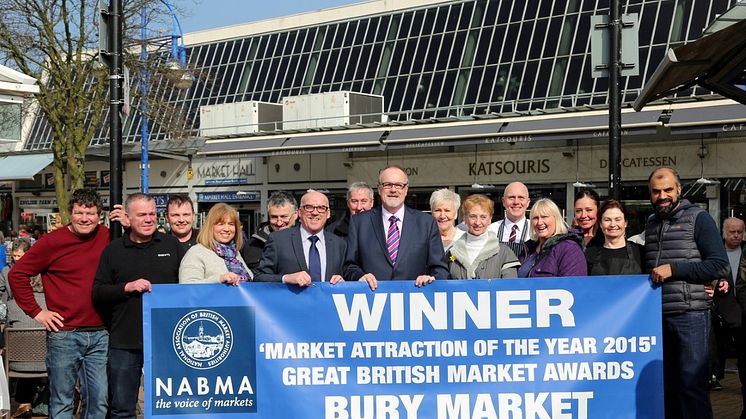 National acclaim for Bury’s award-winning market