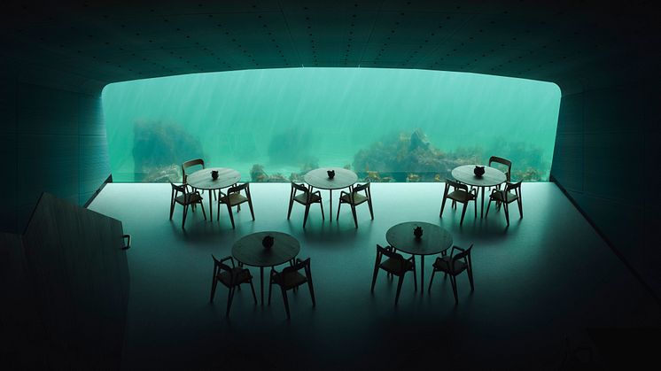 LK Systems delivers heating and tap water solutions to Under in Lindesnes, Norway – Europe’s first and the world’s largest underwater restaurant. 