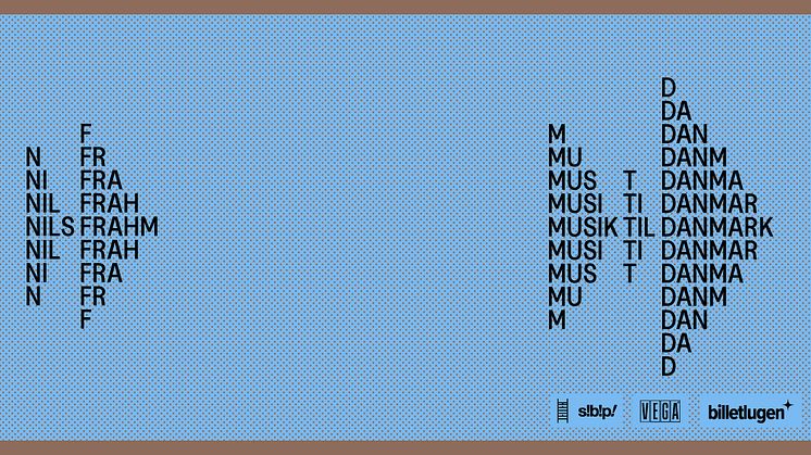smash!bang!pow! og VEGA Præsenterer: Nils Frahm – Musik til Danmark