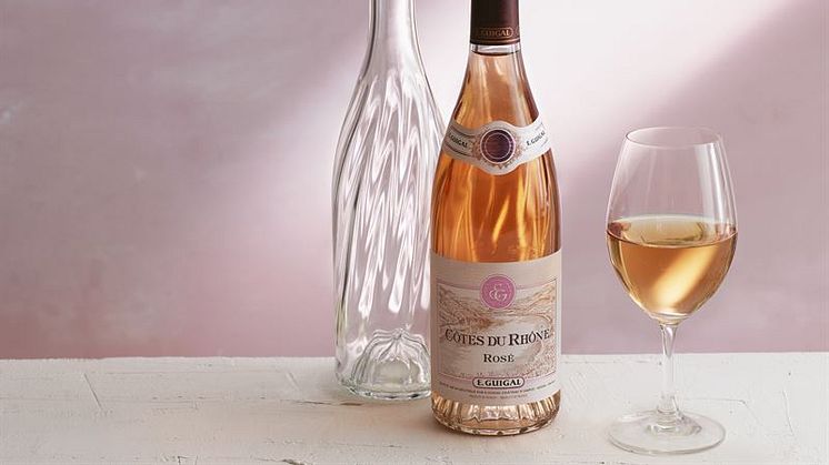 E. Guigal tar ut svängarna med Côtes du Rhône Rosé