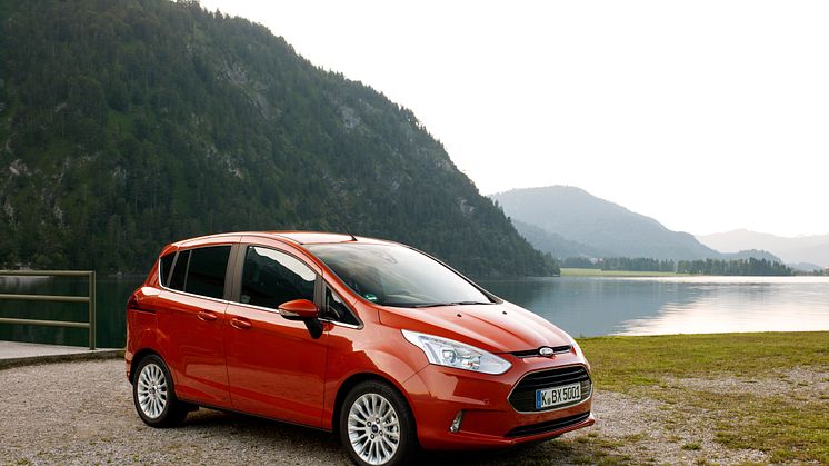 Nye Ford B-MAX lanseres i Norge i høst