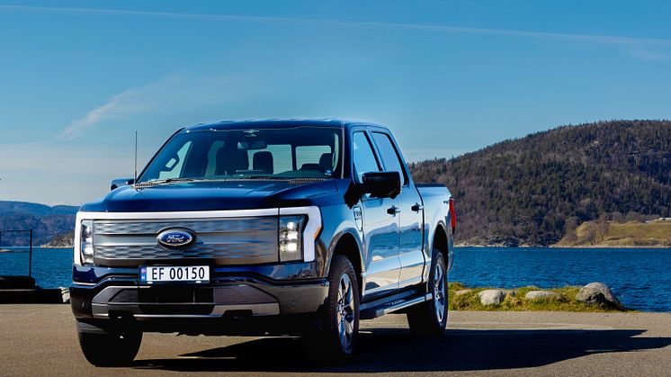 Täyssähköisen Ford F-150 Lightningin myynti alkaa Norjassa  