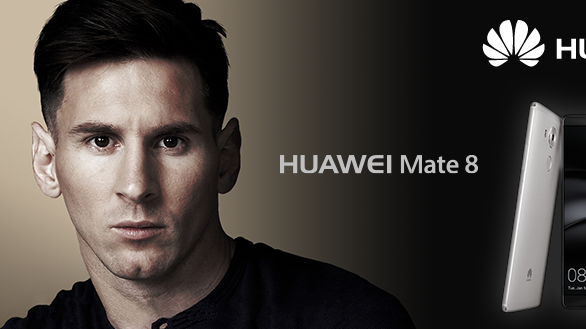 Världens bästa fotbollsspelare Lionel Messi är ny ambassadör för Huawei