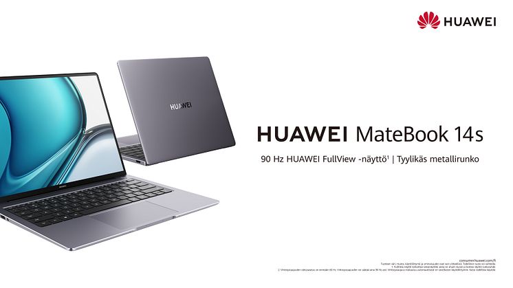  Huawei MateBook 14s on nyt myynnissä – parantaa käyttökokemusta ja tuottavuutta älykkäästi