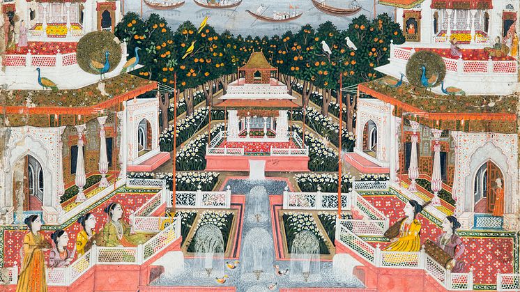 Palats och djungel – Indiska miniatyrmålningar och konsthantverk 1600-1800-tal på Östasiatiska museet