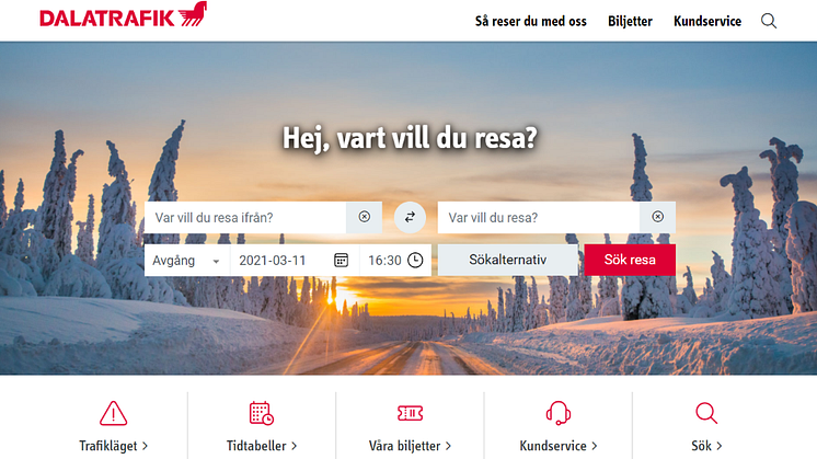 Dalatrafik lanserar ny tillgänglighetsanpassad webb