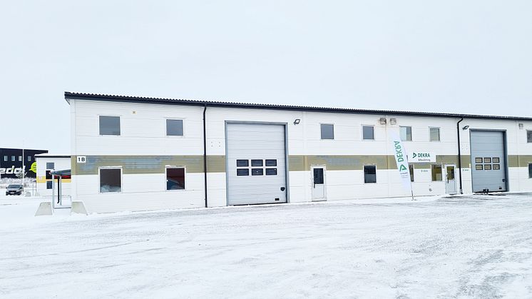 DEKRA har öppnat en ny besiktningsstation i Enköping den 7 januari 2021