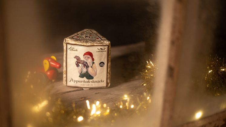 Årets julsmak från Leksands Knäckebröd - pepparkaksknäcke!