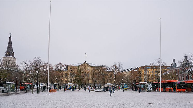 Stora torget i Karlstad.