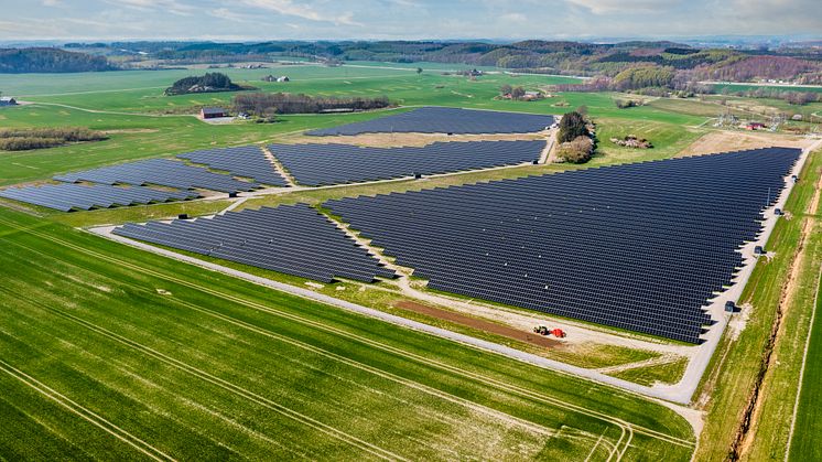 Alight and Solkompaniet previously collaborated on the solar park in Skurup, Sweden in 2022 / Photo by Daniel Larsson