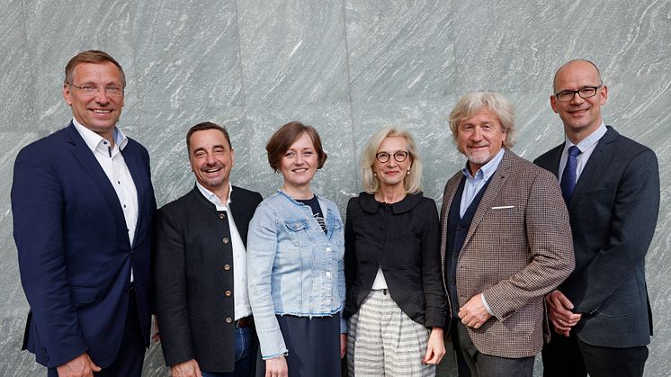 v.l.: Norbert Käthler, Michael Gerber, Karmen Strahonja, Bernadette Spinnen, Uwe Wanger, Sören Uhle Nicht auf dem Bild: Gerold Leppa Foto:(c)Peter Wieler