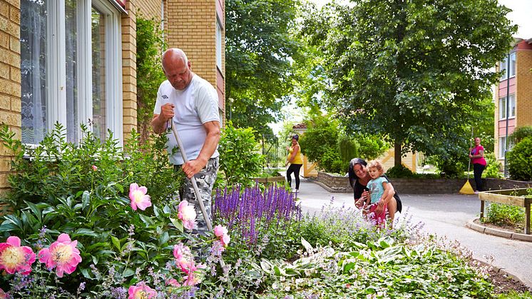 Ett nytt centrum och fler grönområden kommer göra Bäckby till en ännu bättre att stadsdel att bo i.