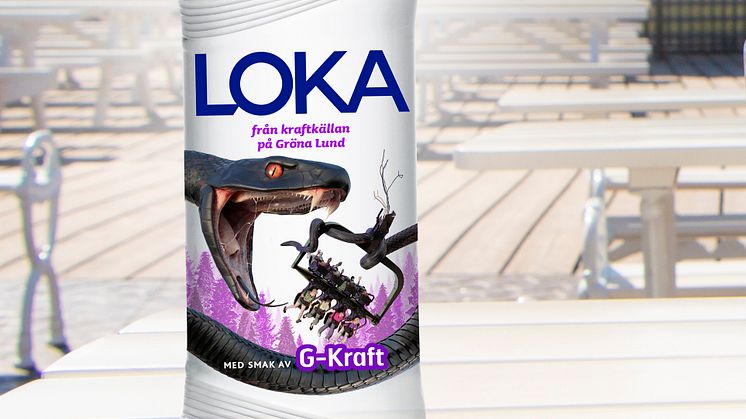 Loka med smak av G-kraft lanseras den 27 april på Gröna Lund