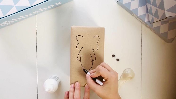 Paketinspiration: Elefant