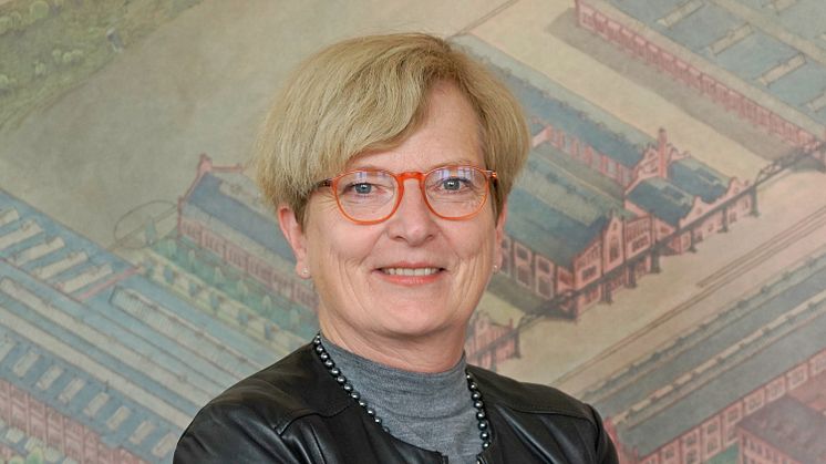 Prof. Ulrike Tippe, Präsidentin der TH Wildau, ist unter den sechs  Finalist/-innen und hat die Chance, Hochschulmanagerin des Jahres 2023 zu werden. (Bild: Sebastian Stoye / TH Wildau)