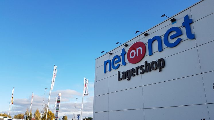 NetOnNet öppnar ny Lagershop i Halmstad under senhösten.