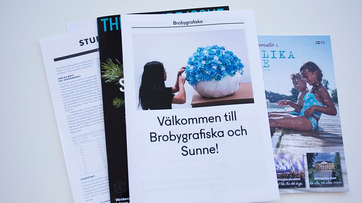 Höstens Brobygrafiska-studerande testas i särskilt prov