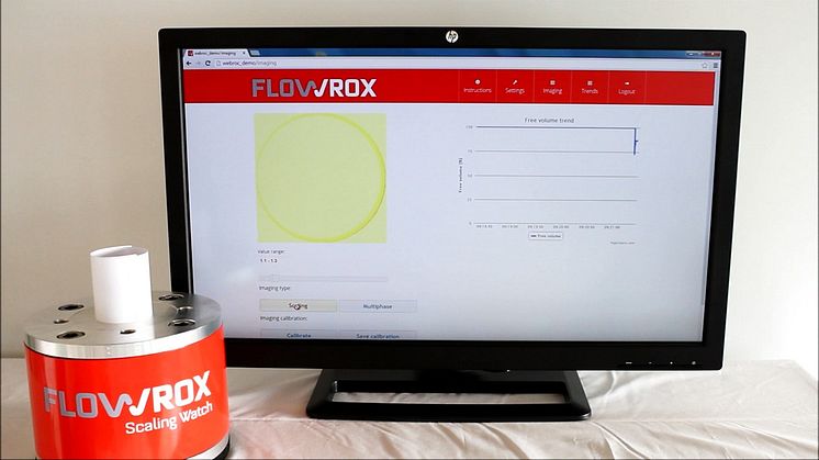  Flowrox Scaling Watch demo in operation