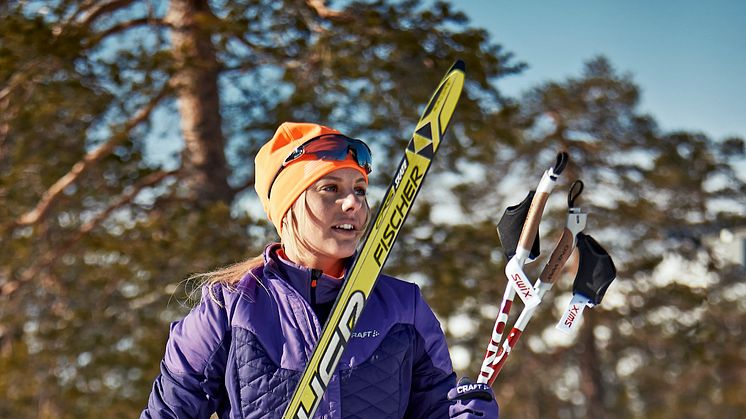 The skirt that merges cross-country skiing with street fashion