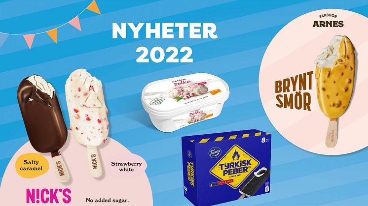 Dom bästa nyheterna - är glassnyheterna!