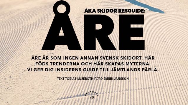 Åka Skidor Åreguide 2023