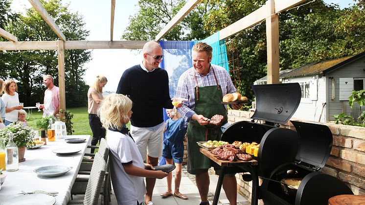 Grill ur nya serien Vinson, som visas på Elmia Garden. Foto: Landmann