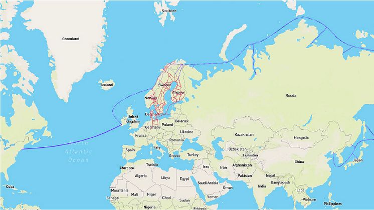 IT Norrbottens projekt Arctic Connect handlar om att utveckla möjligheterna till en digital motorväg mellan Europa och Asien.