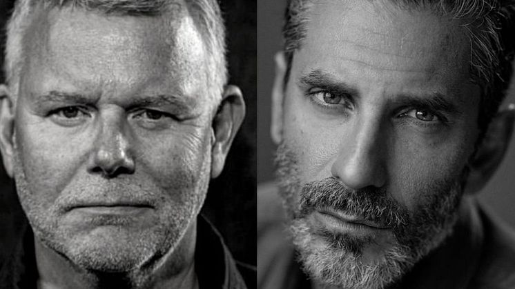 Jens Lapidus och Arne Dahl på skrivresa till Mallorca 2-5 maj