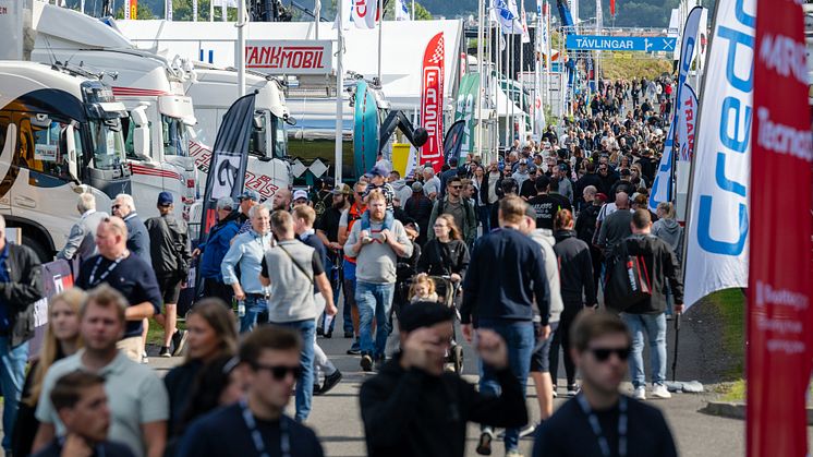 31 450 visitors came to Elmia Lastbil on 21–24 August to find out about the latest developments among 371 exhibitors from 15 countries.