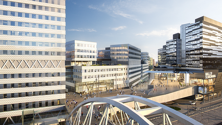 ​Arkitekter samverkar i ett av Sveriges största kontorsprojekt