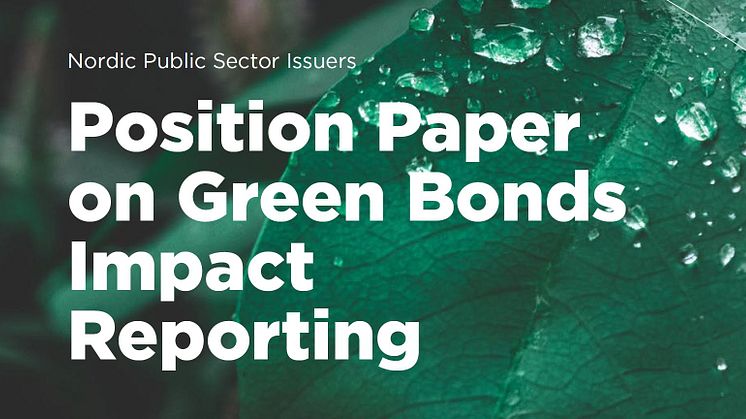 Den tredje utgåvan av Nordic Position Paper innehåller en reviderad emissionsfaktor för elektricitet och rapporteringsrekommendationer avseende EU Green Bonds Standard.