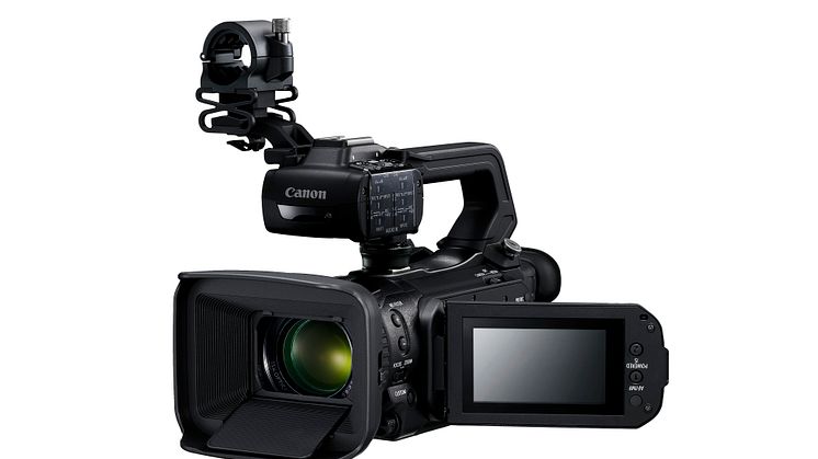 Canon udvider den populære XA-serie med tre nye  kompakte 4K UHD professionelle camcordere