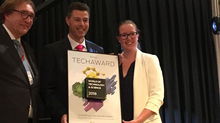 Techaward utmärkelse till Rittals 'Blue e+' kylaggregat