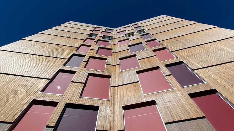 Moholt 50 | 50 Studentenwohnheim in Trondheim - Kebony Fassade