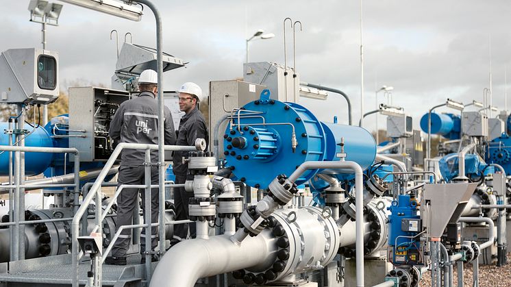 Im Rahmen des Dekarbonisierungsabkommens soll die verstärkte Nutzung von Wasserstoff in den GE-Gasturbinen und -Kompressoren der europäischen Kraftwerke und Gasspeicher von Uniper untersucht werden. (Foto: Uniper)