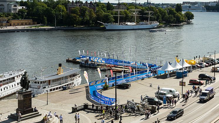 Medley i samarbete med Vattenfall World Triathlon Stockholm