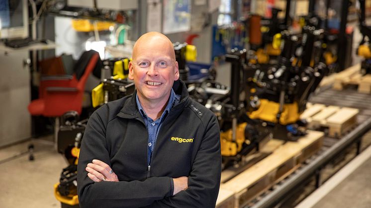 Engcon Groupin toimitusjohtaja Krister Blomgren