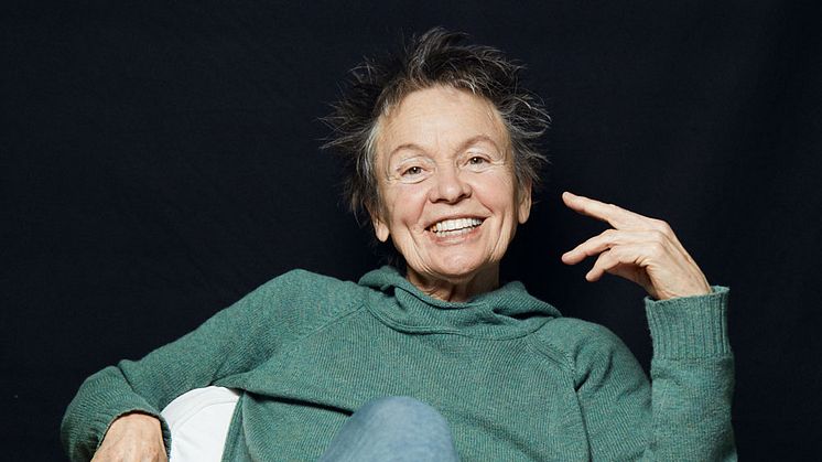 Laurie Anderson kommer till Sverige – uppträder i Göteborg och Malmö i juni