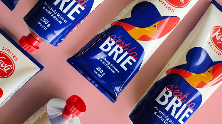 Kavli C’est la Brie - Nominerad till Svenska Designpriset 2023, kategori Förpackning