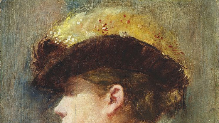 Gurlitt-Ausstellung Bern. Jean-Louis Forain: Dame im Profil © Kunstmuseum Bern.