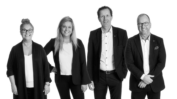 Teamet i Åre består av Sara Wennergren, Olivia Hedin, Björn Löfgren och Tomas Sundström