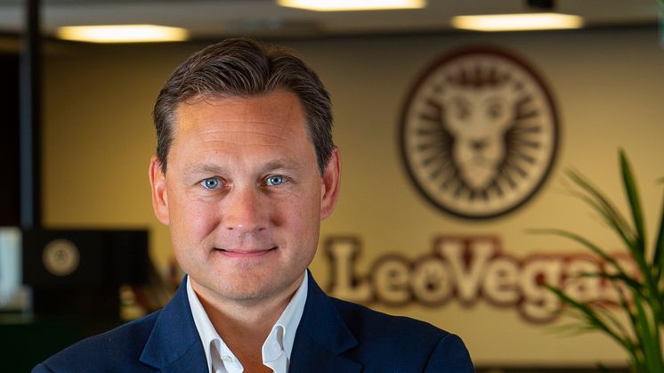 Gustaf Hagman, CEO LeoVegas