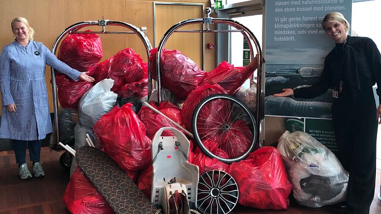 200 kg skrald blev der samlet fra naturområder på Amager