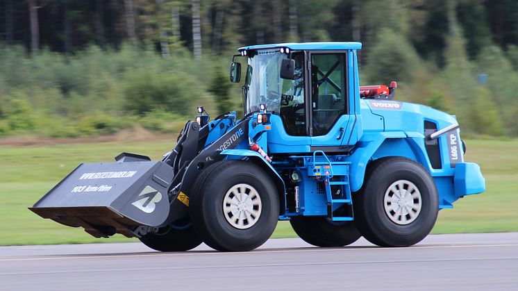 New dream limit reached when the world's fastest wheel loader hit new record