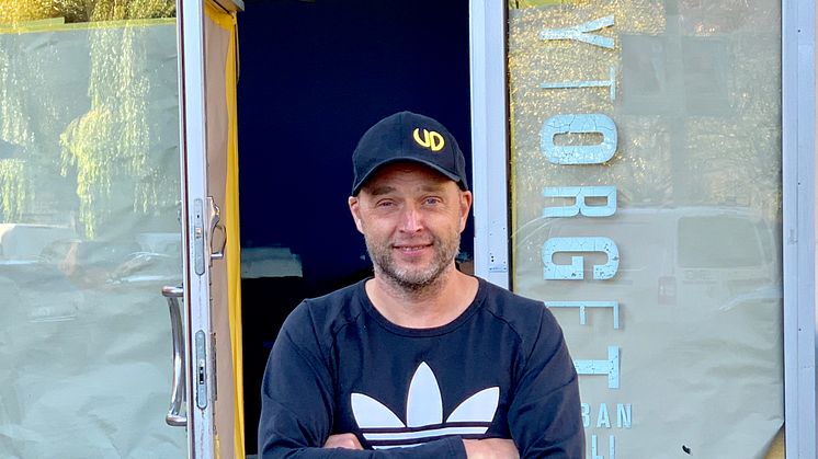Jesper Weidlitz, Urban Deli, utanför nya Post Bar som öppnar 8 nov