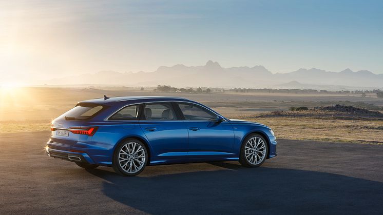 Premiär för nya teknikladdade Audi A6 Avant